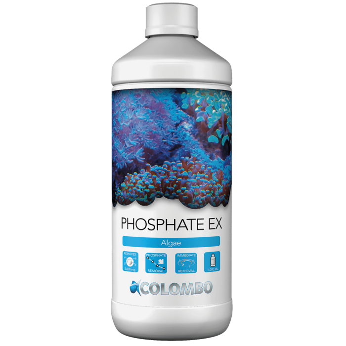 Купить COLOMBO MARINE ALGAE PHOSPHATE EX 1000 ML – снижение фосфатов в морском аквариуме