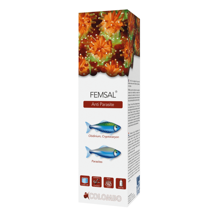 Купить COLOMBO MARINE FEMSAL 500 ML – средство против кожных паразитов у морских рыб