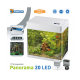 SuperFish Panorama 20 LED White — компактный панорамный аквариум 20л с LED