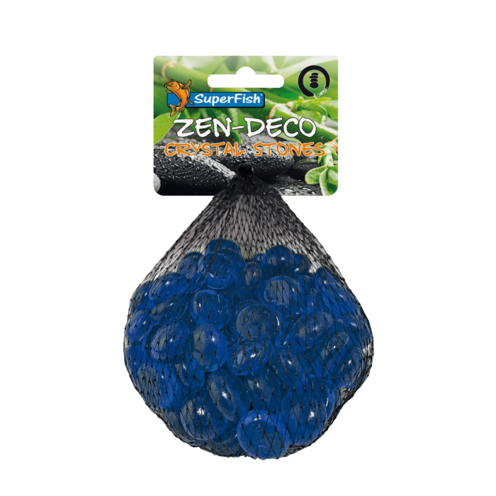 Прикраси для акваріума SF ZEN CRYSTAL STONES 300 GRAM BLUE (A4040620)