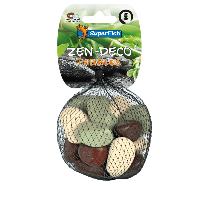 Прикраси для акваріума SF ZEN PEBBLE SMALL MIX 300 GRAM (A8050250)