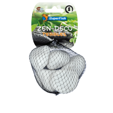 Прикраси для акваріума SF ZEN PEBBLE MEDIUM WHITE 450 GRAM (A8050255)