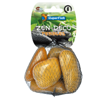 Прикраси для акваріума SF ZEN PEBBLE MEDIUM YELLOW 450 GRAM (A8050260)