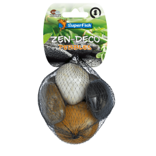 Прикраси для акваріума SF ZEN PEBBLE MEDIUM MIX 450 GRAM (A8050270)