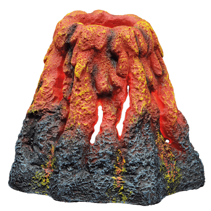 Прикраси для акваріума SF DECO LED VOLCANO (A4021235)