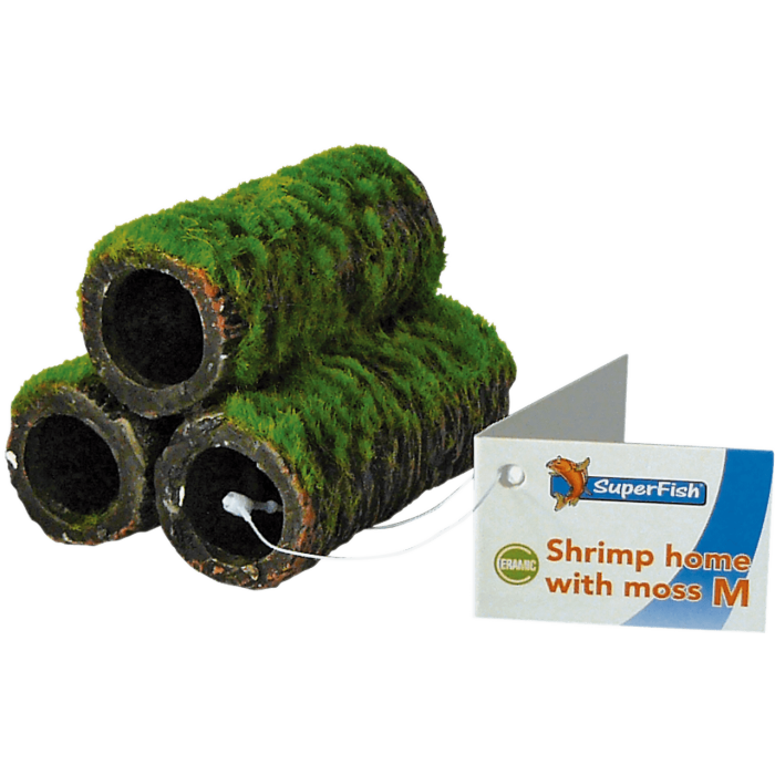 Декорація для акваріума SF SHRIMP HOME WITH MOSS M (A4040485)
