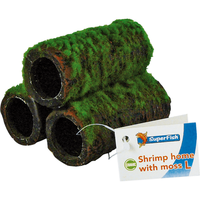 Декорація для акваріума SF SHRIMP HOME WITH MOSS L (A4040490)