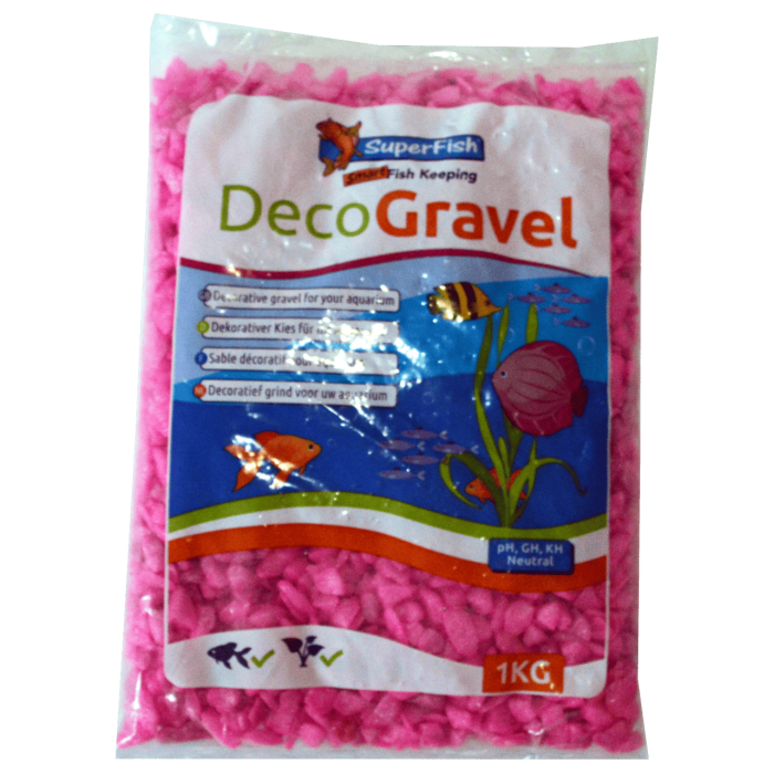 Декоративний гравій SF DECO GRAVEL NEON PINK 1 KG (A8050005)