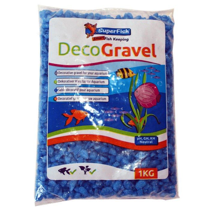 Декоративний гравій SF DECO GRAVEL NEON BLUE 1 KG (A8050010)