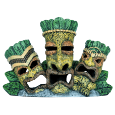 Декорація для акваріума SF DECO TIKI TRIPLE BROWN (A4021435)