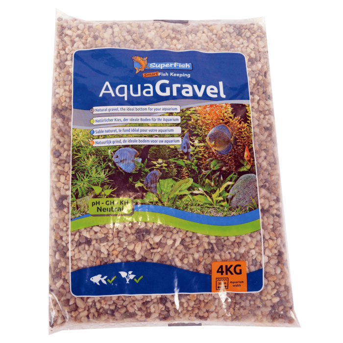 Акваріумний гравій SF AQUA GRAVEL LIGHT 3-6 MM 4 KG (A8050105)