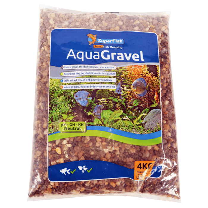Акваріумний гравій SF AQUA GRAVEL DARK 3-6 MM 4 KG (A8050115)