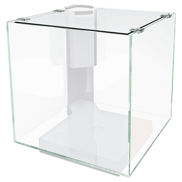 Акваріум скляний з підставкою білий SF QUBIQ 30 WHITE EMPTY TANK + BASE (A4050851)