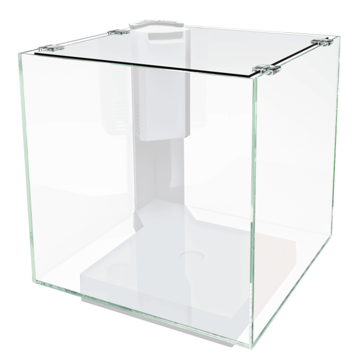 Акваріум скляний з підставкою білий SF QUBIQ 60 WHITE EMPTY TANK + BASE (A4050917)