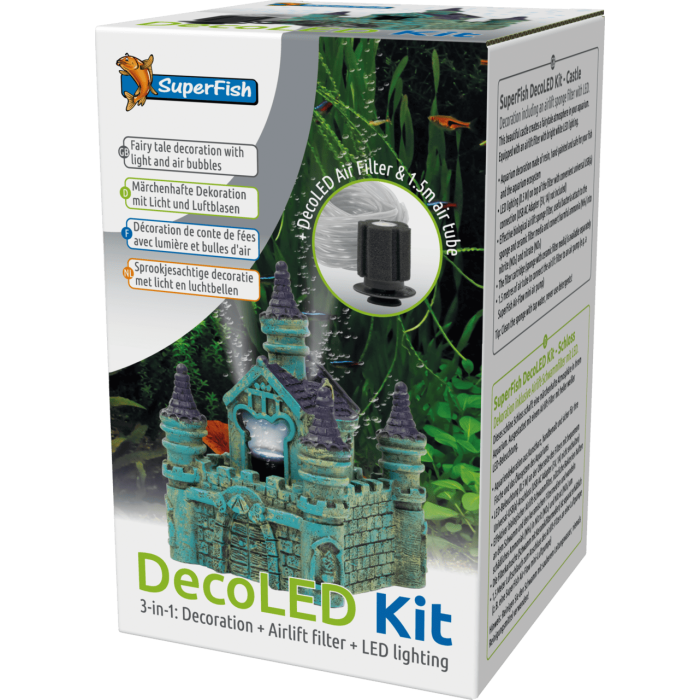 Декорація для акваріума SF DECO LED KIT CASTLE (A4021129)