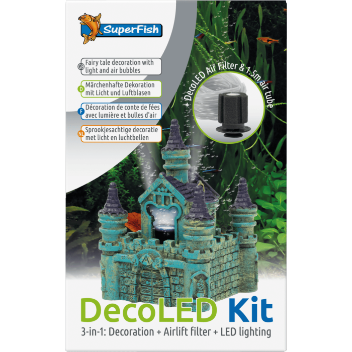 Декорація для акваріума SF DECO LED KIT CASTLE (A4021129)