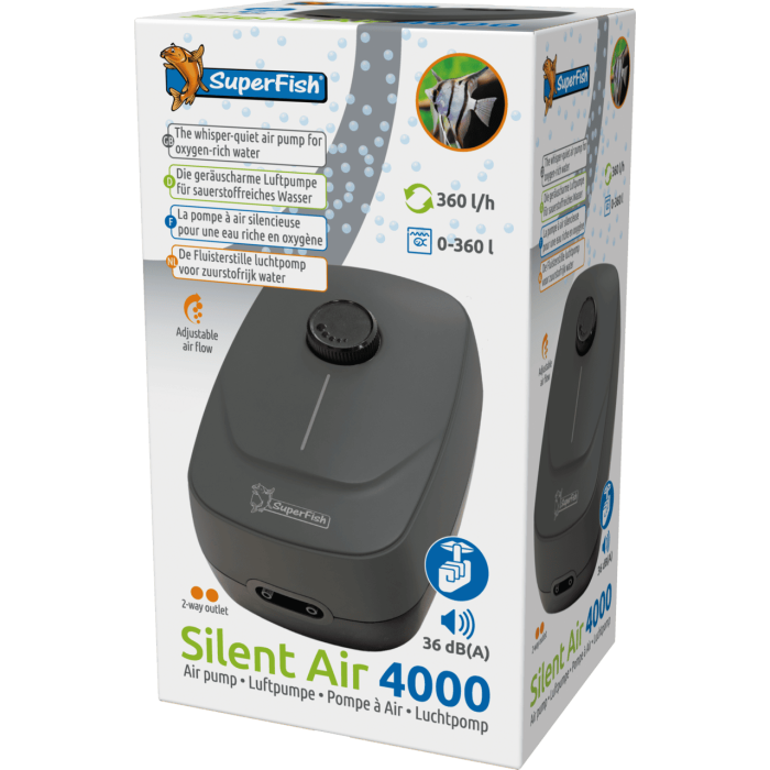 Компресор надтихий двухканальний SF SILENT AIR 4000 (A7010085)