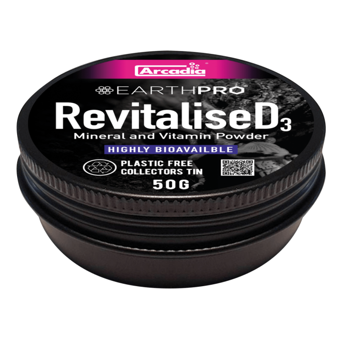 ARCADIA EARTHPRO REVITALISED3 50 GRAM (R9100053) суміш мінералів та вітамінів для тераріума