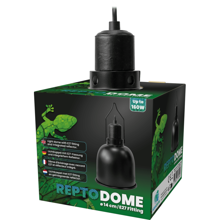 REPTO DOME E27 FITTING 14CM BLACK (R2300010) світильник для тераріума