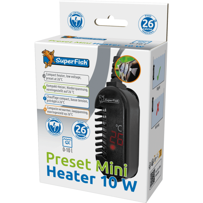 USB Обігрівач для акваріума Preset Mini Heater 10 Watt (A4030135)