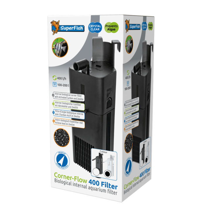Внутрішній фільтр - SF CORNERFLOW 400 FILTER 400 L/H WHITE (A7031230)