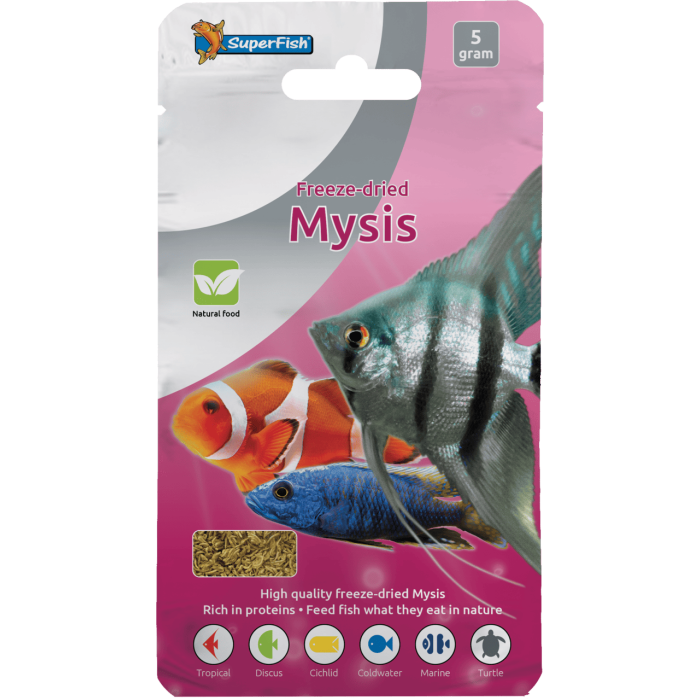 Сублімований корм для риб SF FREEZE DRIED MYSIS 5 GRAM (A3040015)