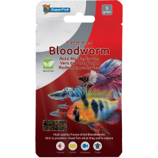 Сублімований корм для риб SF FREEZE DRIED BLOODWORMS 5 GRAM (A3040020)