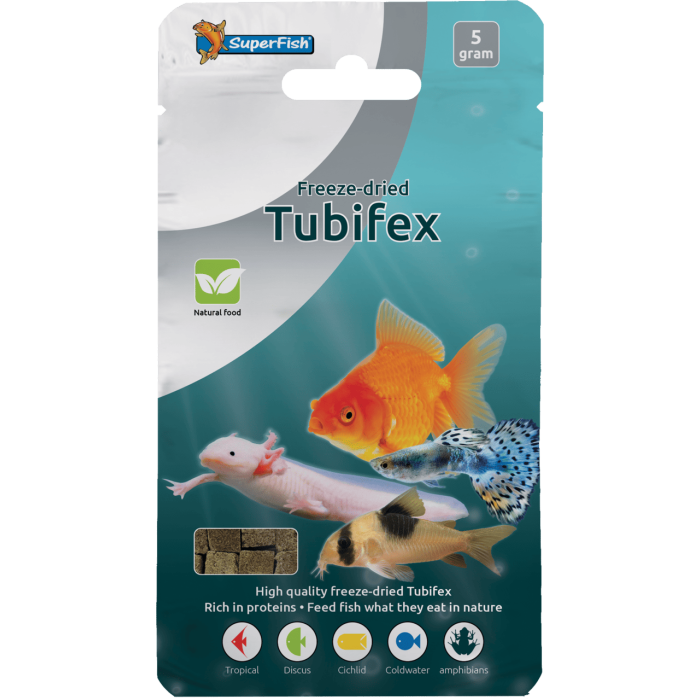 Сублімований корм для риб SF FREEZE DRIED TUBIFEX 5 GRAM (A3040025)