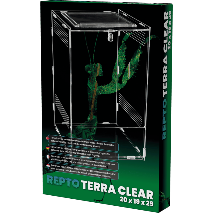 Тераріум REPTO TERRA CLEAR 19,5X18,5X29 (R1100760)
