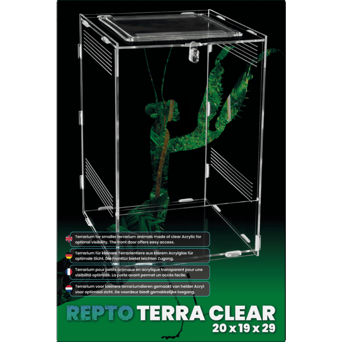 Тераріум REPTO TERRA CLEAR 19,5X18,5X29 (R1100760)