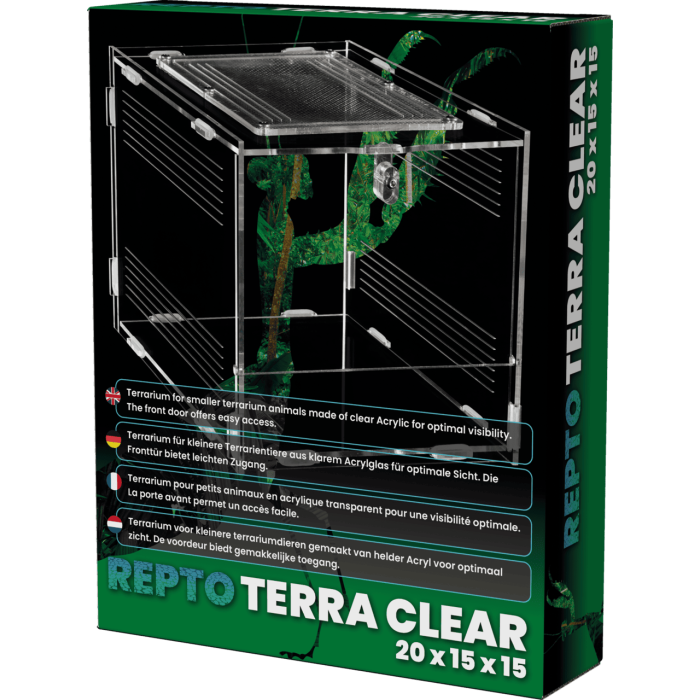 Тераріум REPTO TERRA CLEAR 20X15X15,3 (R1100765)