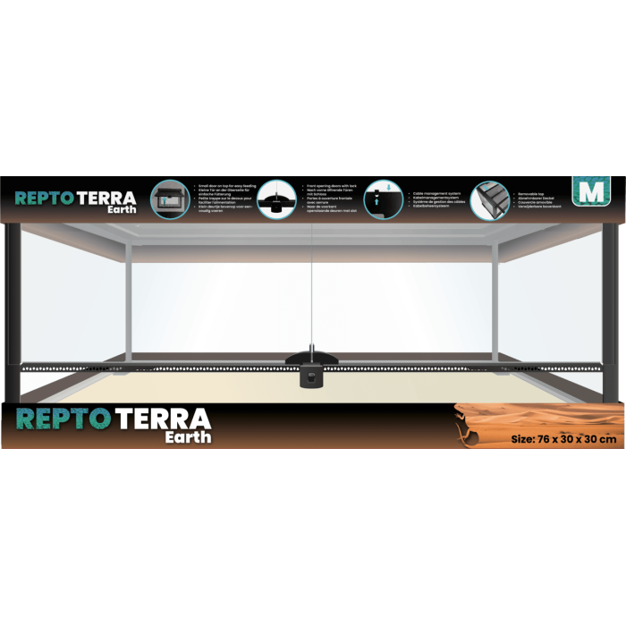 Тераріум REPTO TERRA EARTH 76X30X30 (R1100705)