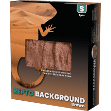 REPTO BACKGROUND BROWN 51X25X30 (R1100720) задній фон для тераріуму