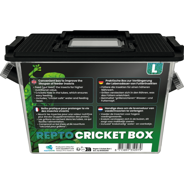 Тераріум REPTO CRICKET BOX L 30 X 15 X 20CM (R1100250)