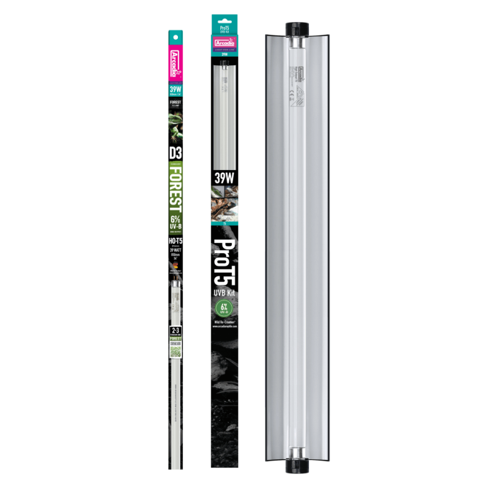 ARCADIA PRO T5 UVB KIT FOREST 6% UVB 39 WATT (R2100320) ультрафіолетова лампа для рептилій