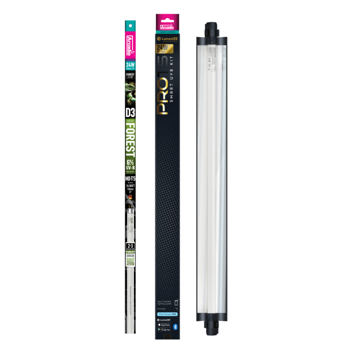 LUMENIZE PRO T5 UVB KIT D3 6% UVB 24 WATT (R2200055) ультрафіолетова лампа для рептилій