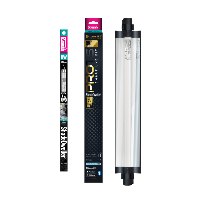 LUMENIZE PRO T5 UVB KIT SHADEDWELLER 7% UVB 8 WATT (R2200050) ультрафіолетова лампа для рептилій