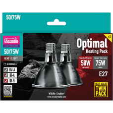 ARCADIA OPTIMAL HEATING PACK 75W HALOGEN 50W DEEP HEAT (R2100113) лампа для рептилій