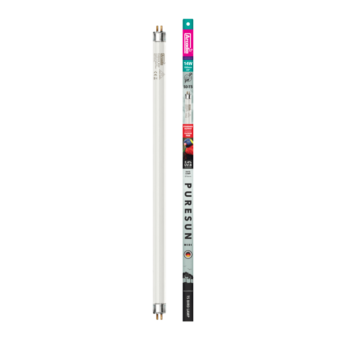 ARCADIA BIRD LAMP 2,4% T5 STANDARD OUTPUT UVB LAMP 55CM 14 WATT (R2100017) лампа для птахів