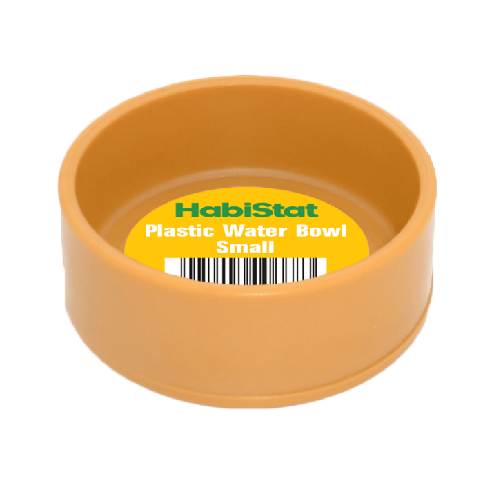 HABISTAT ROUND PLASTIC WATER BOWL SMALL 7 X 7 X 2.5CM (R3100035) поїлка для рептилій