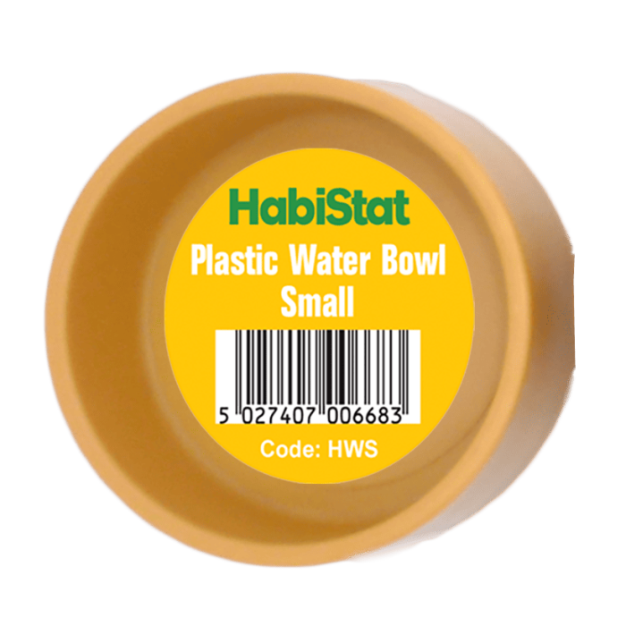 HABISTAT ROUND PLASTIC WATER BOWL SMALL 7 X 7 X 2.5CM (R3100035) поїлка для рептилій