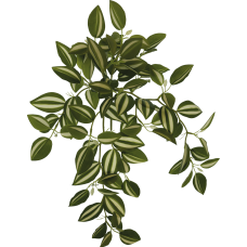 REPTO PLANT HANGING GREEN/WHITE 46CM (R5100410) Штучна рослина для тераріума