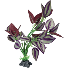 REPTO PLANT STANDING PURPLE LEAVES (R5100465) Штучна рослина для тераріума