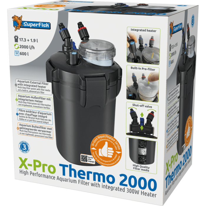 Зовнішній фільтр SF X PRO THERMO 2000 (N7031715)
