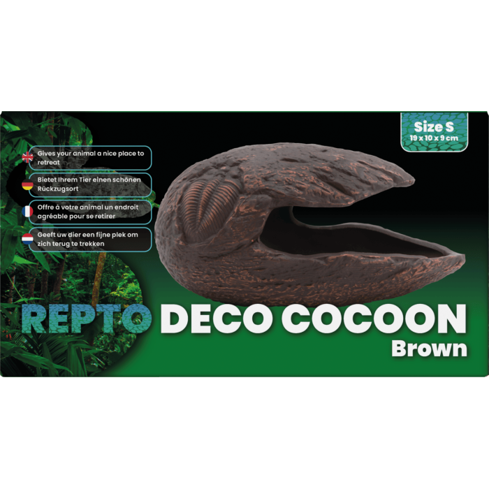 Декорація для акваріума REPTO DECO COCOON BROWN S (R5100315)