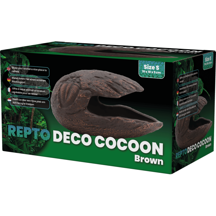 Декорація для акваріума REPTO DECO COCOON BROWN S (R5100315)