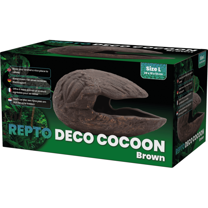 Декорація для акваріума REPTO DECO COCOON BROWN L (R5100320)