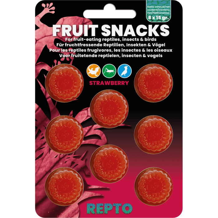 REPTO FRUIT SNACKS STRAWBERRY (R5100510) фруктові снеки