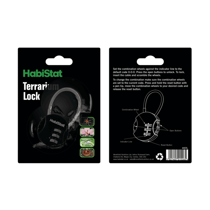 HABISTAT TERRARIUM LOCK (R1100180) Замок для тераріуму