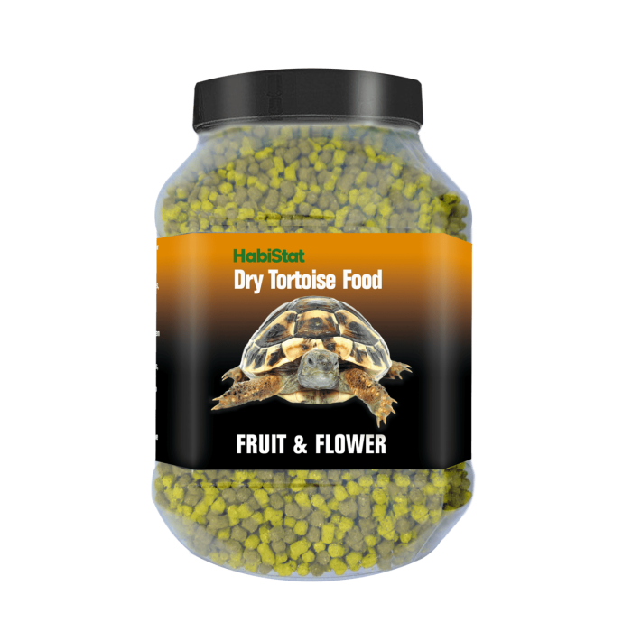 HABISTAT TORTOISE FOOD FRUIT & FLOWER 800 GRAM (R8100035) корм для сухопутних черепах (різні смаки)